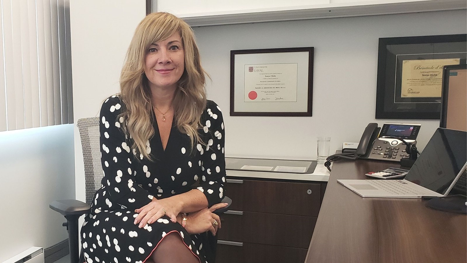 Sonya Cliche, directrice générale d'Investissement Québec Chaudière-Appalaches