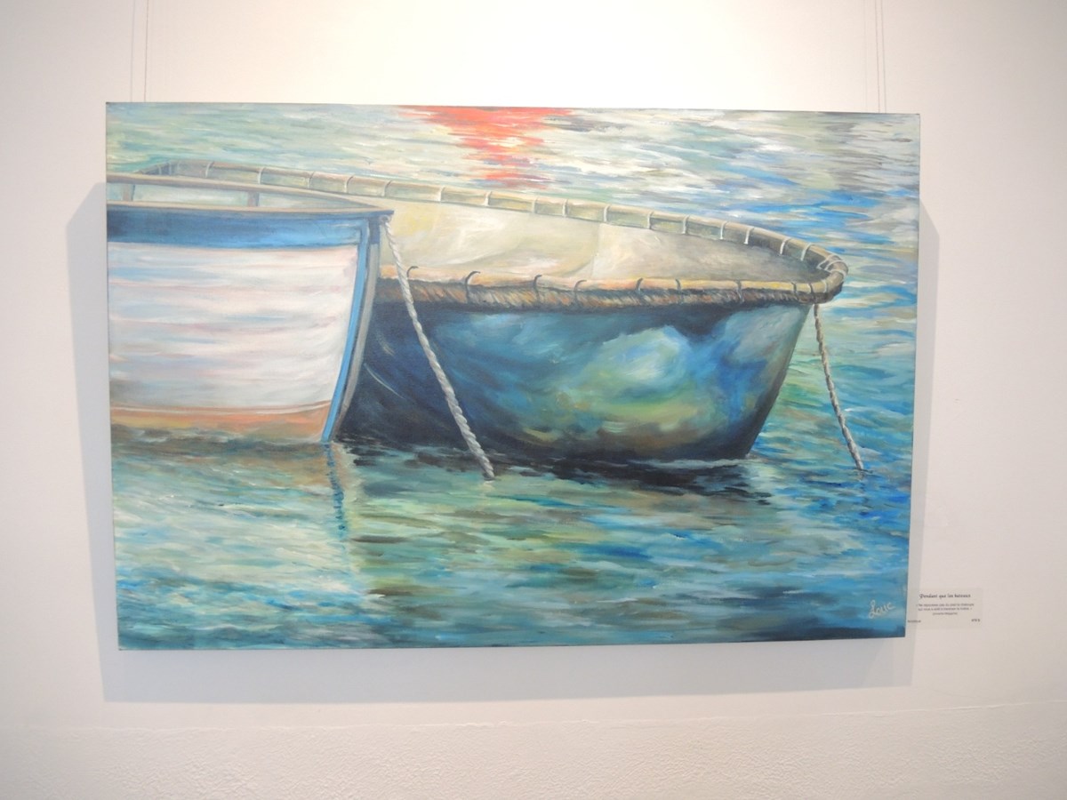 L'œuvre « Pendant que les bateaux »
