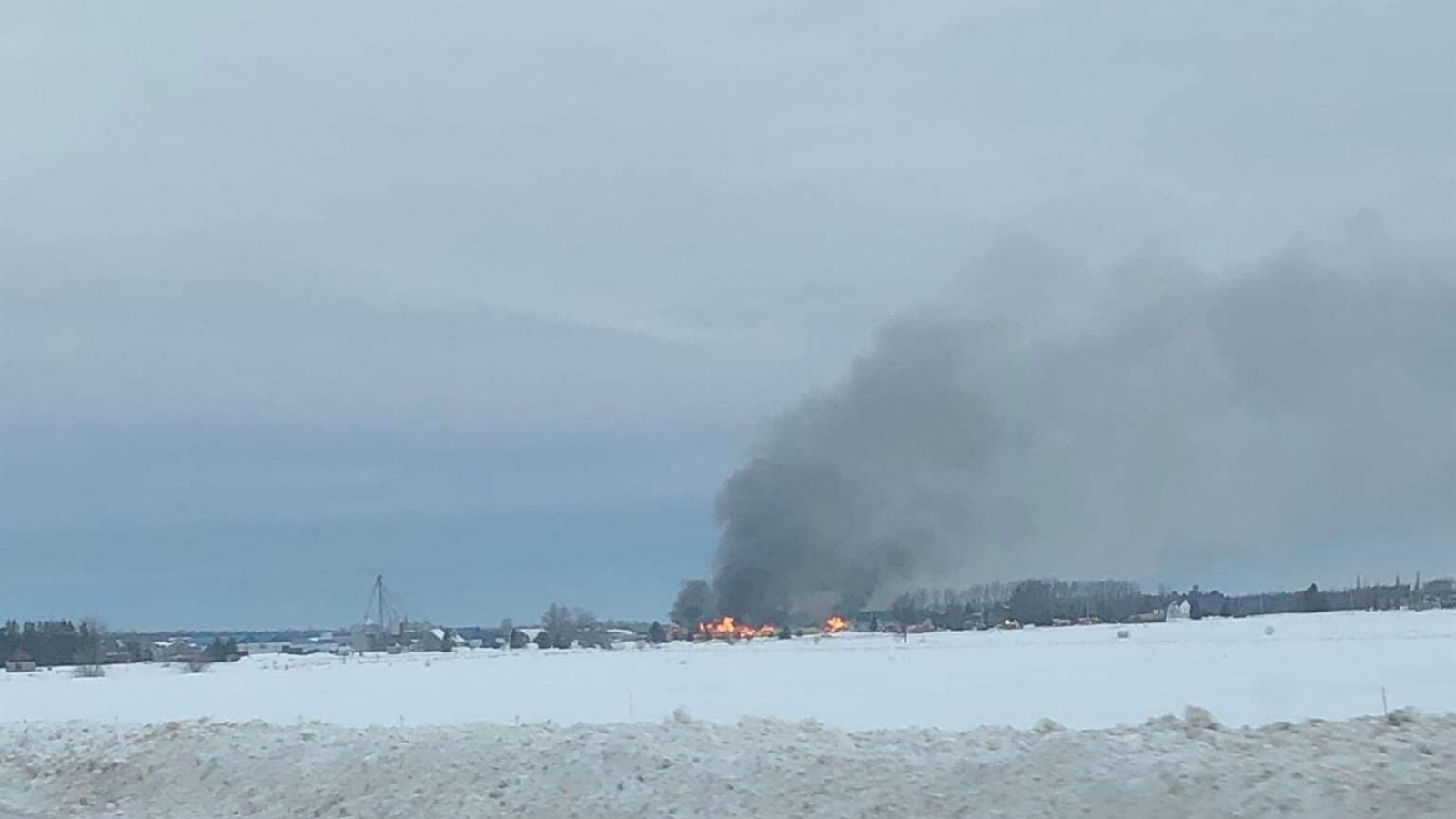 Un poulailler rasé par les flammes à Saint-Isidore