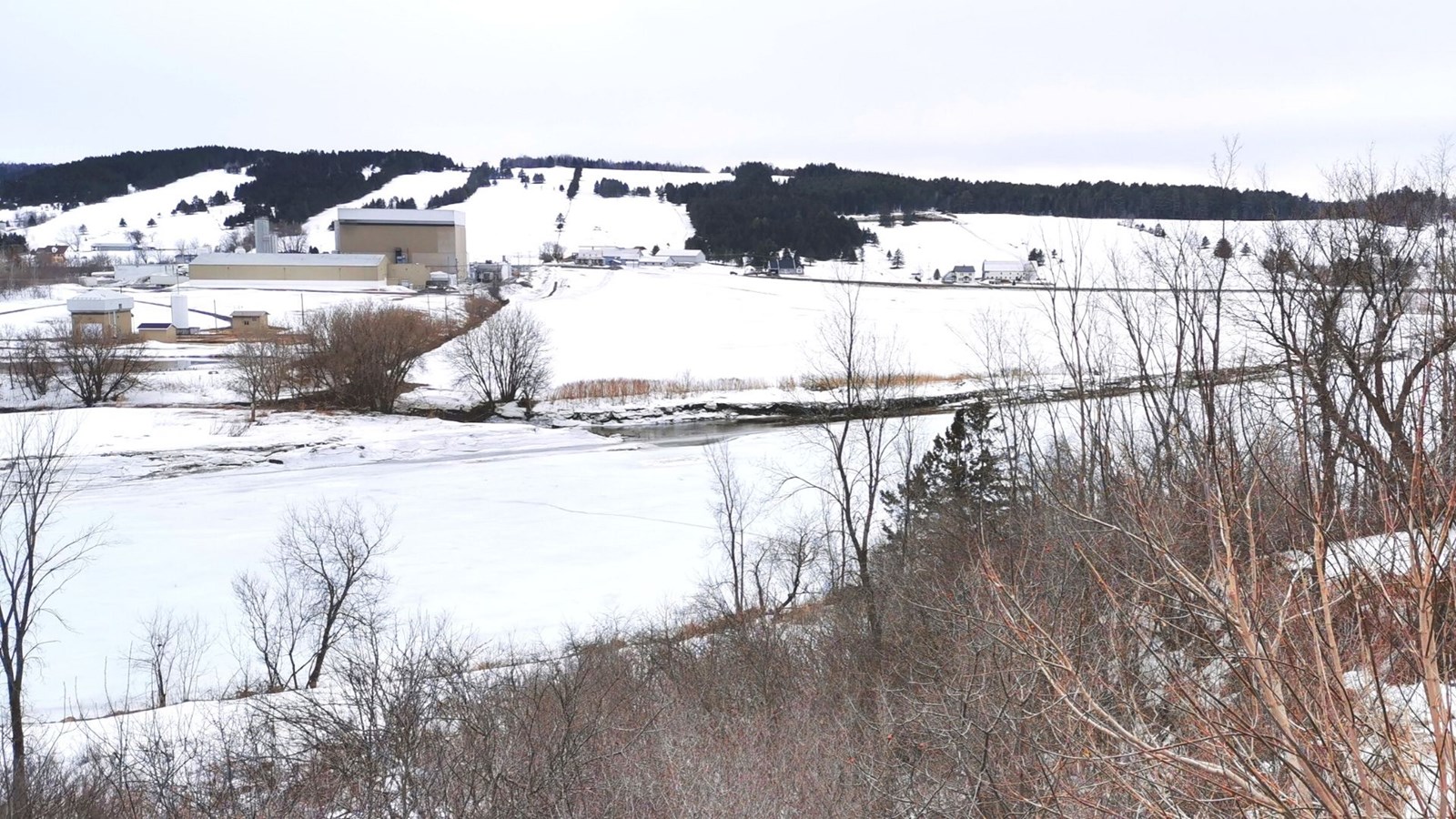Beauceville réalisera des travaux sur le couvert de glace de la rivière Chaudière