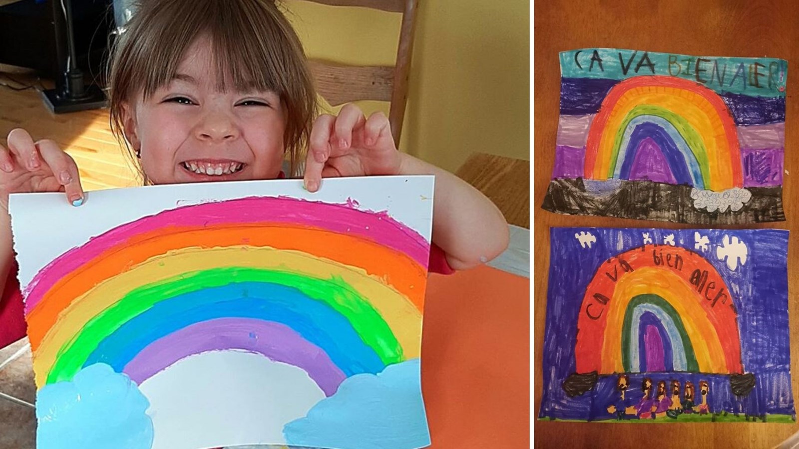 EN IMAGES : la Beauce remplie d'arcs-en-ciel