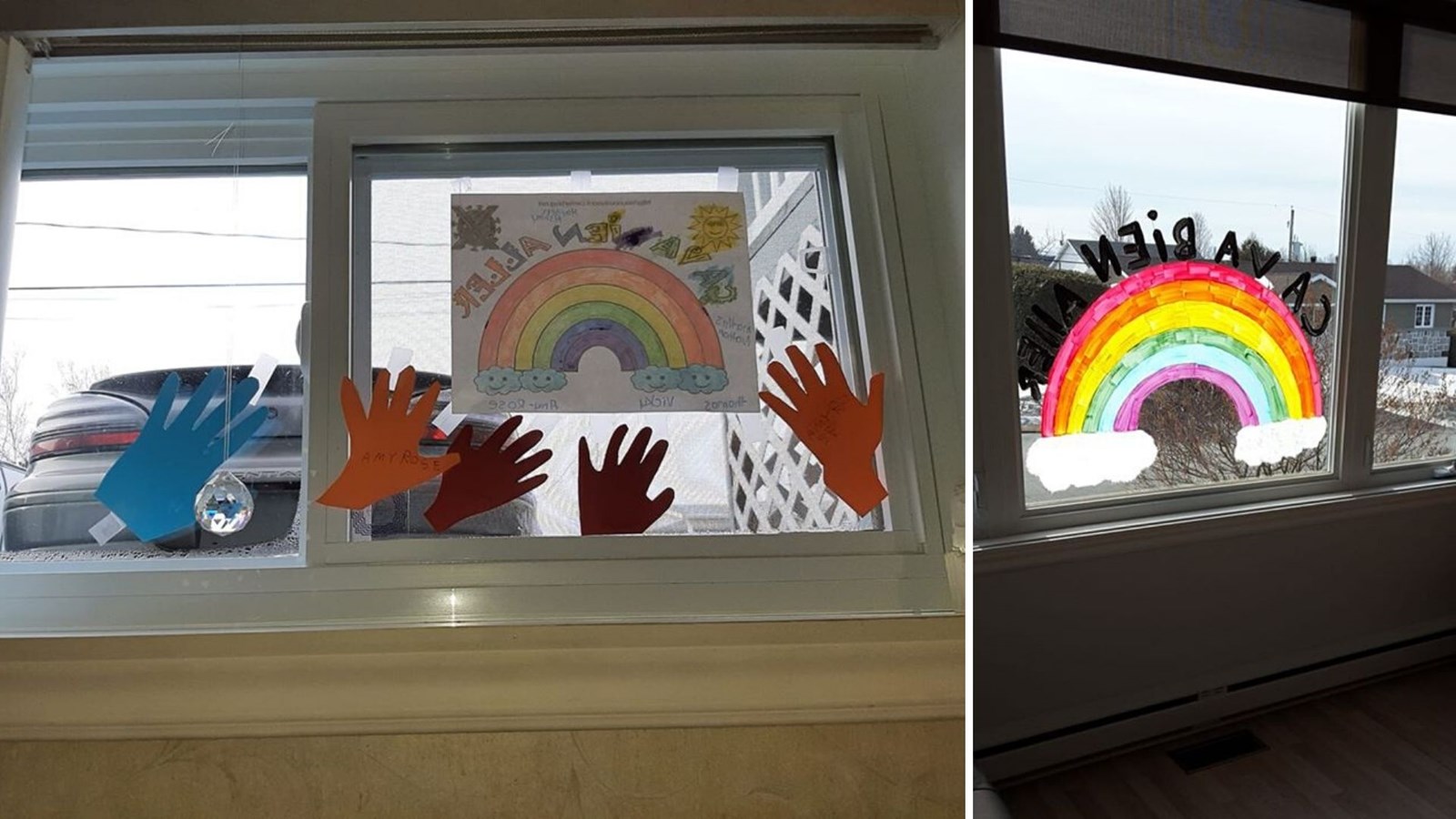 EN IMAGES : la Beauce remplie d'arcs-en-ciel
