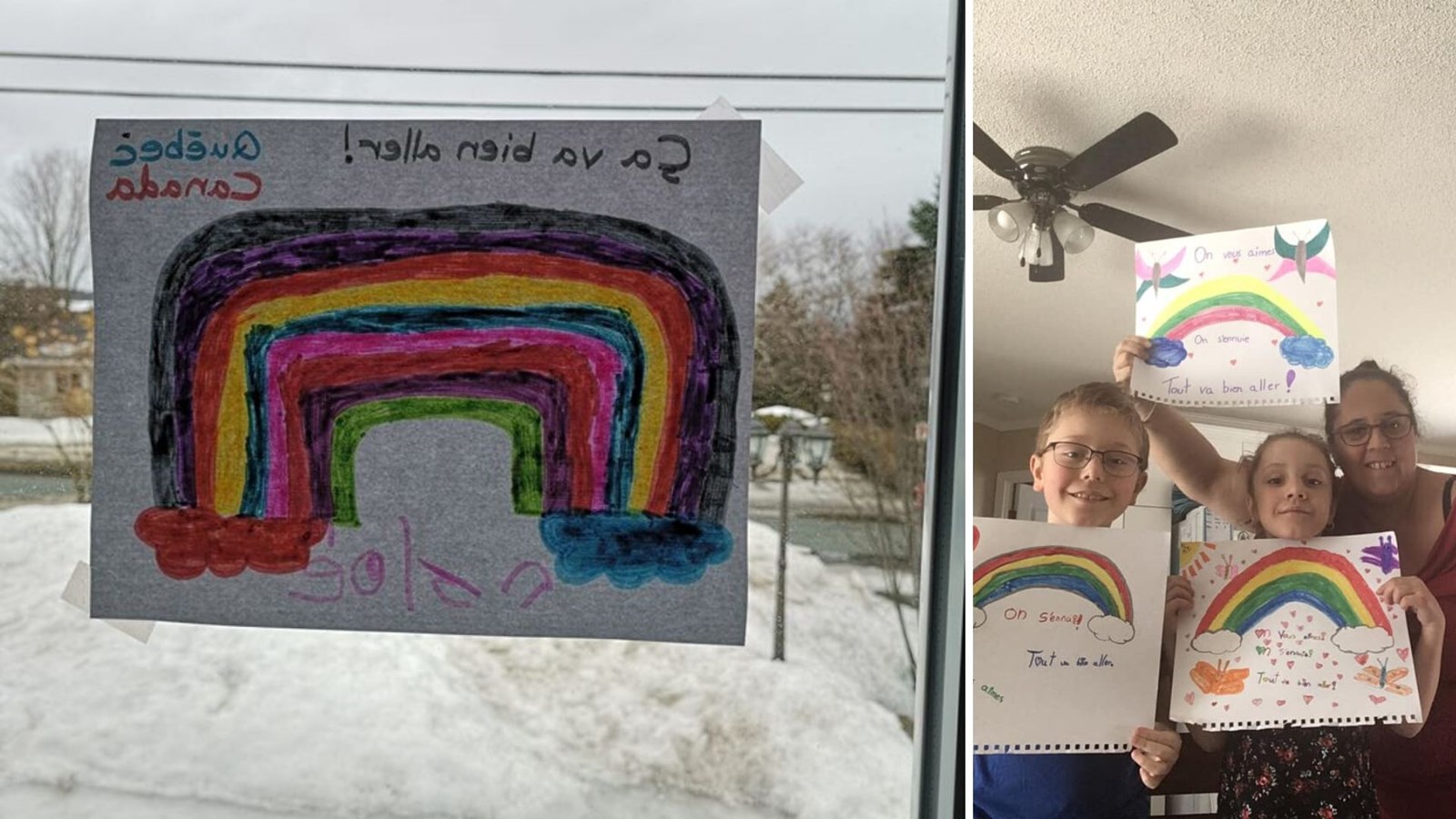 EN IMAGES : la Beauce remplie d'arcs-en-ciel