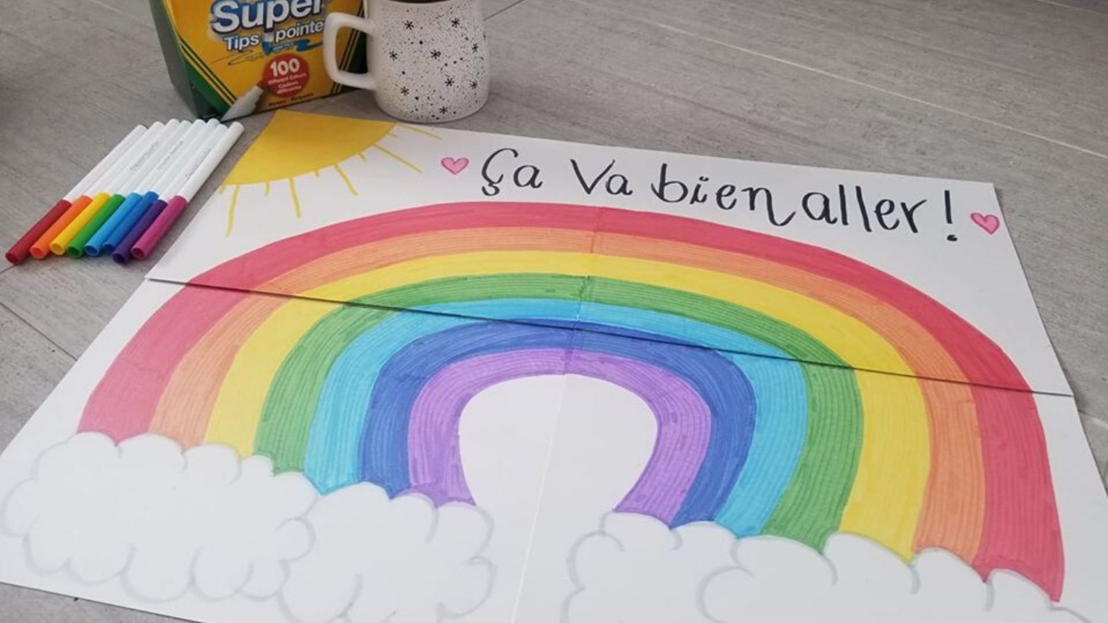 EN IMAGES : la Beauce remplie d'arcs-en-ciel