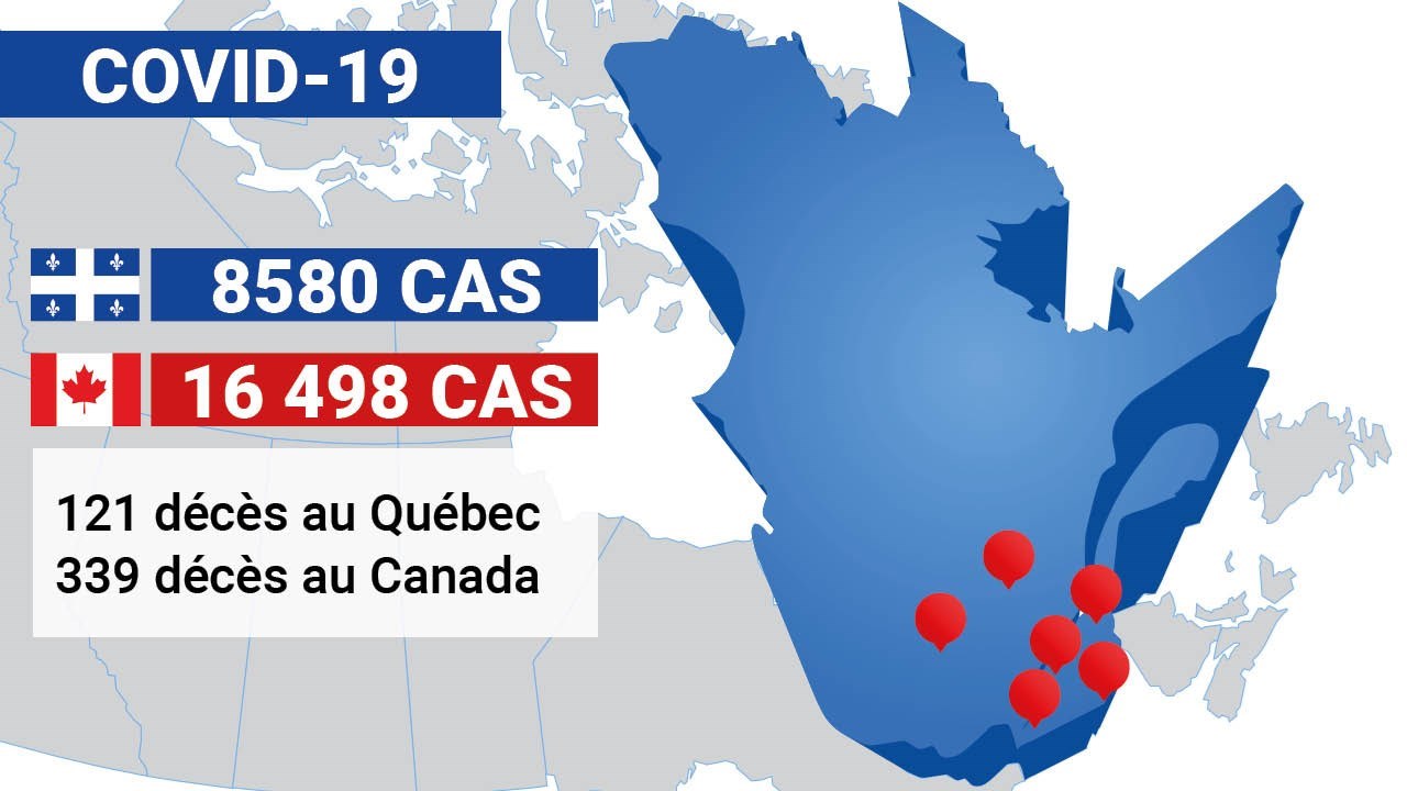 Seulement deux nouveaux cas dans Chaudière-Appalaches