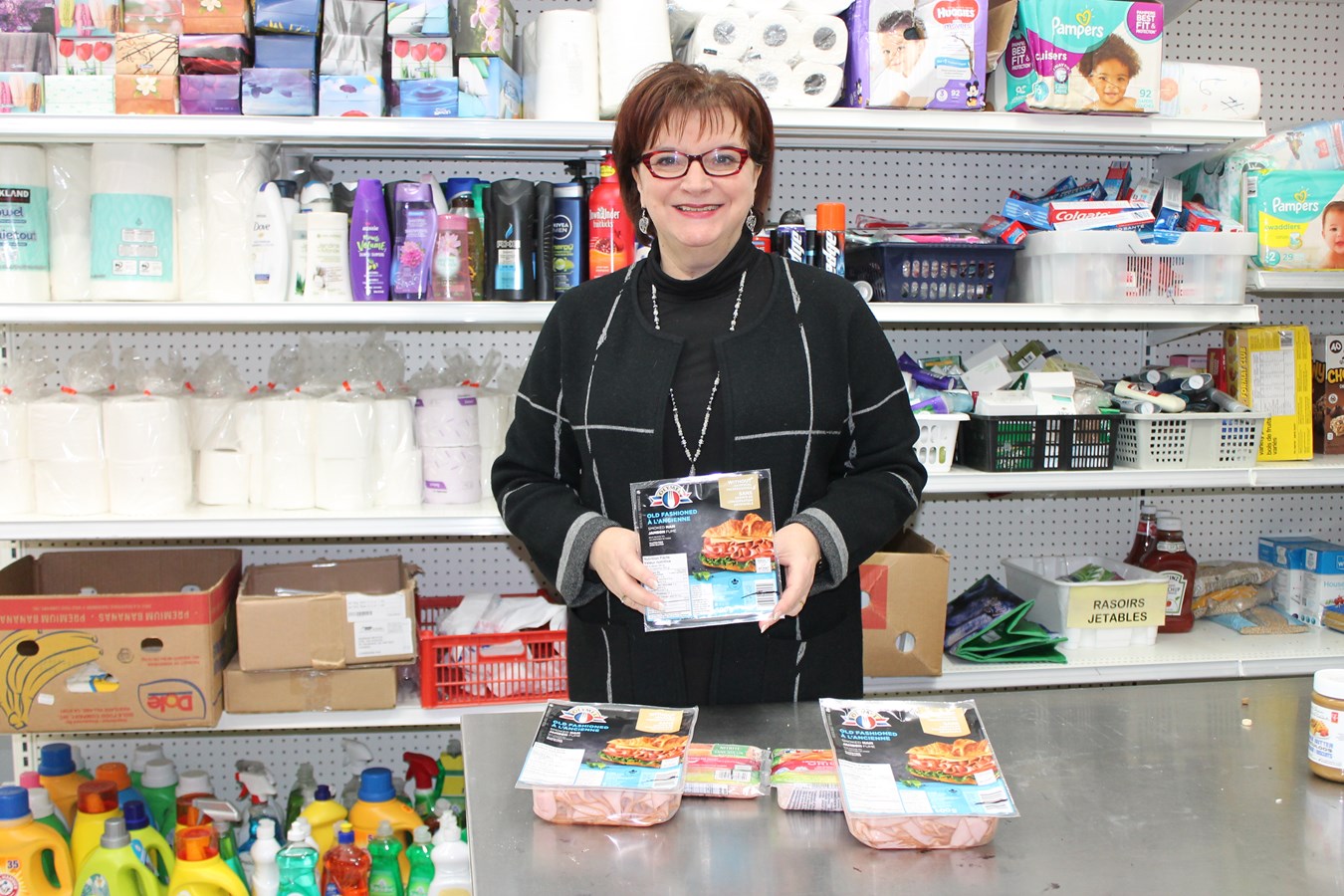 La directrice générale de Moisson Beauce, Nicole Jacques.