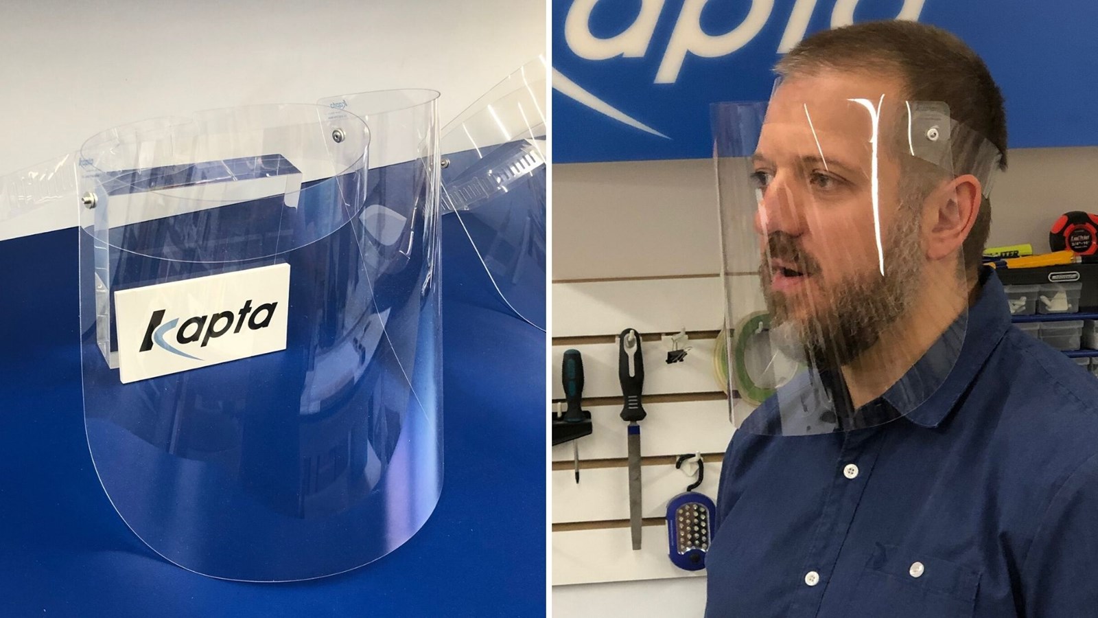 Kapta se lance dans la fabrication de visières