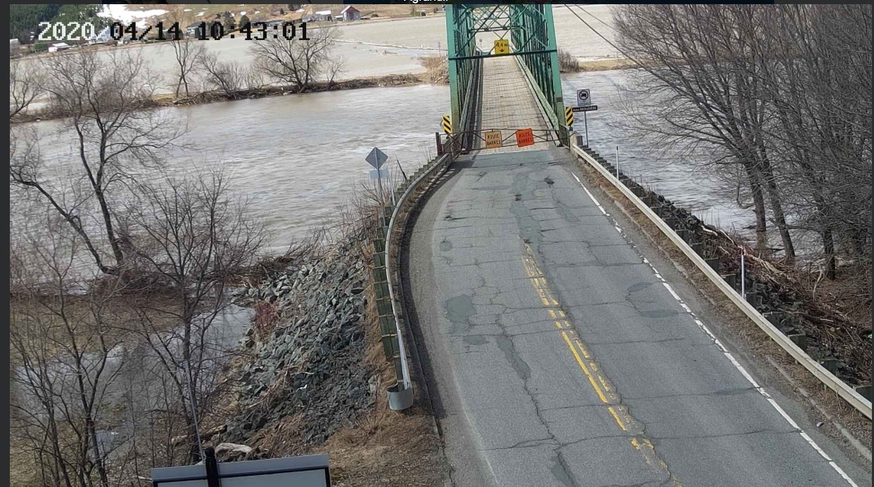 Fermeture du pont et de la Route 276 à Saint-Joseph