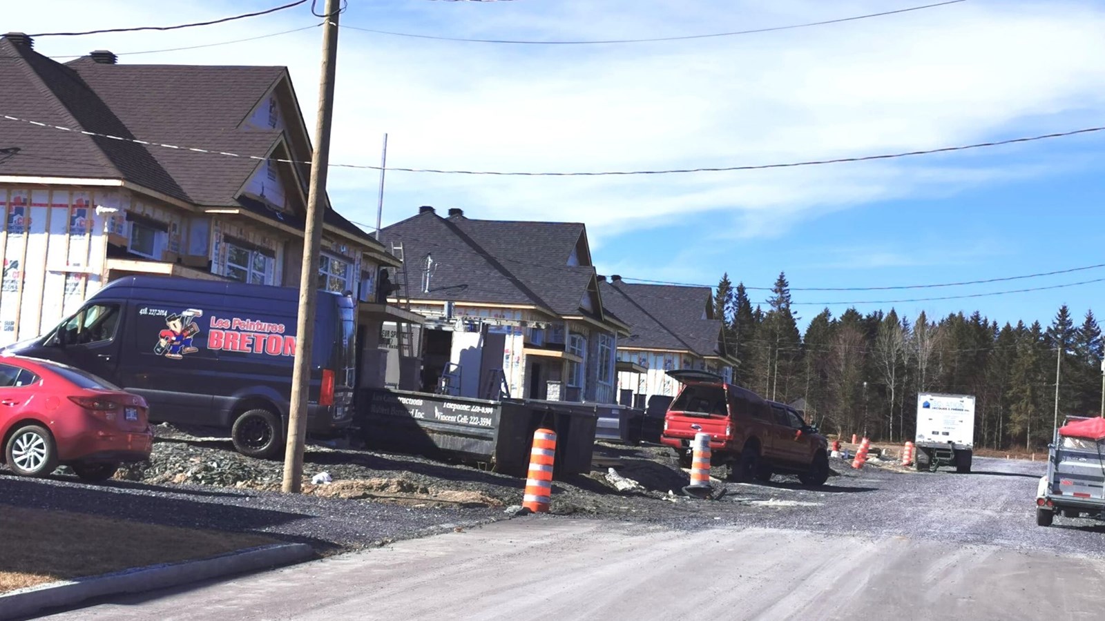 Les chantiers de construction résidentielle reprennent vie