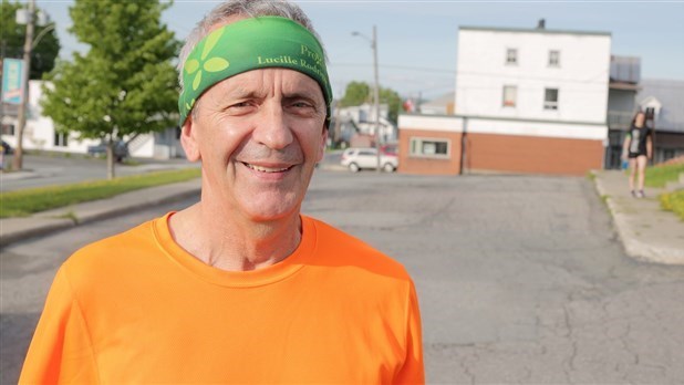 Réjean Paradis, marathonien