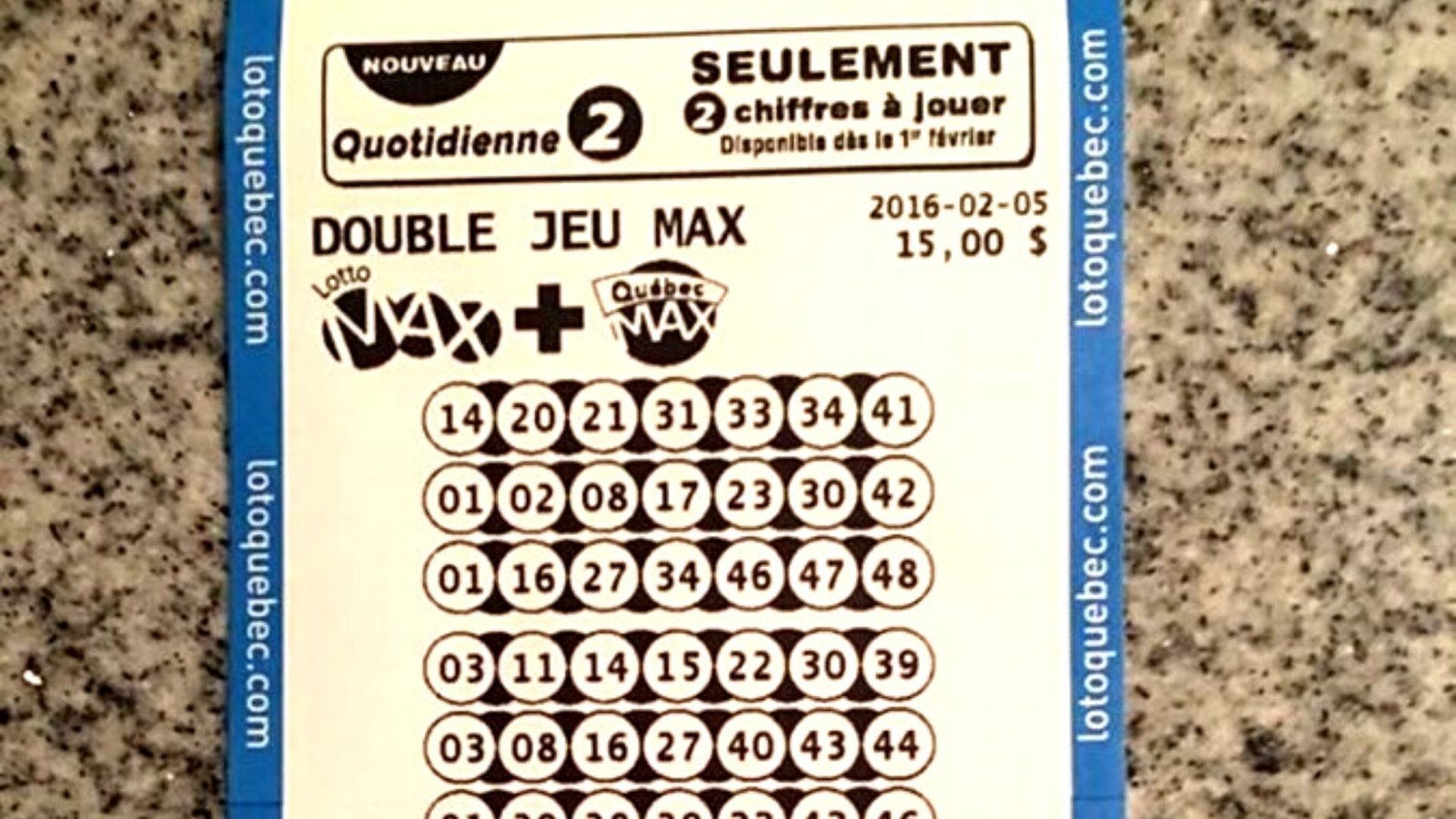 La vente de billet de loterie dans les commerces permise à partir du 4 mai