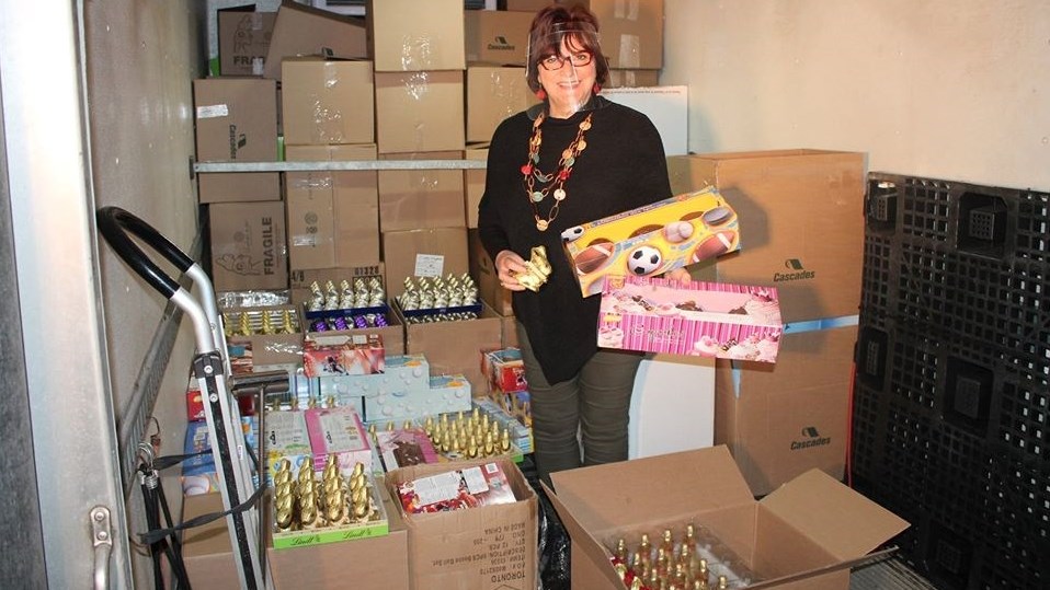 800 kg de chocolat par le Jean Coutu de Sainte-Marie