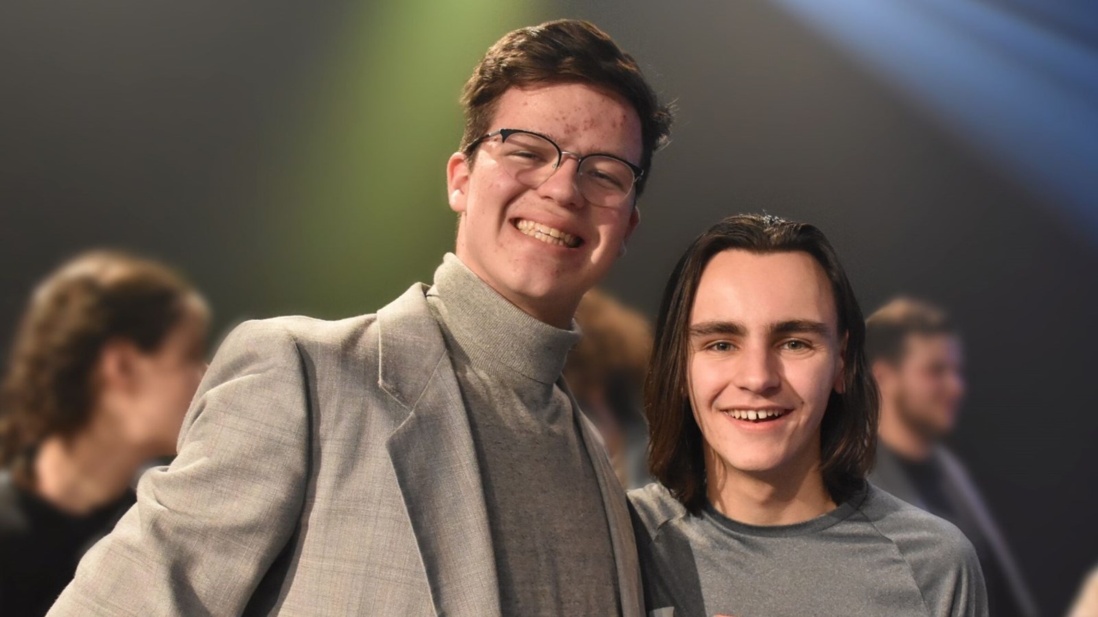 Déreck Boudreault-Drouin et Olivier Fortier.