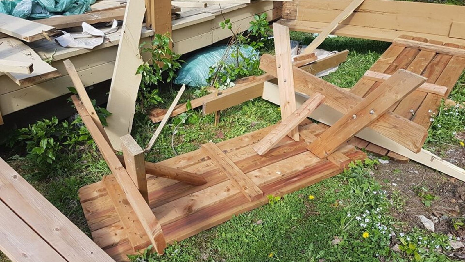 Vandalisme au Moulin des Fermes à Saint-Joseph-des-Érables