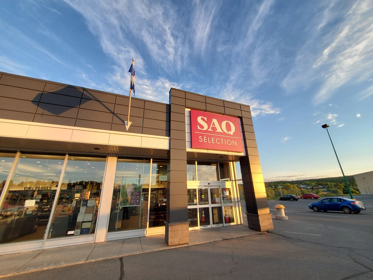 SAQ vin biere