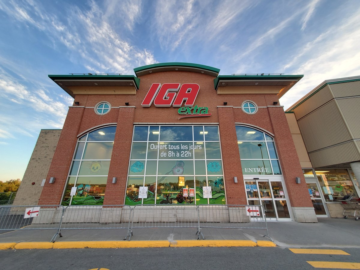 épicerie iga extra covid-19