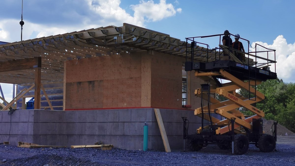 L'espace Carpe Diem commence à prendre forme