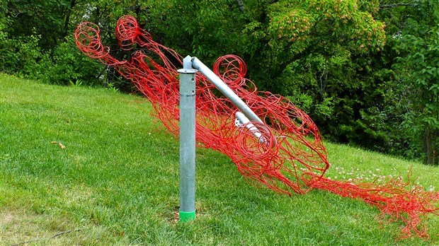 Le petit cheval de fer avait été vandalisé en 2018.