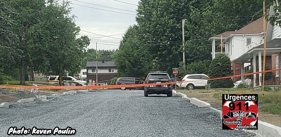 Opération policière sur la 7e avenue à Saint-Georges Ouest