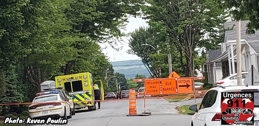 Opération policière sur la 7e avenue à Saint-Georges Ouest