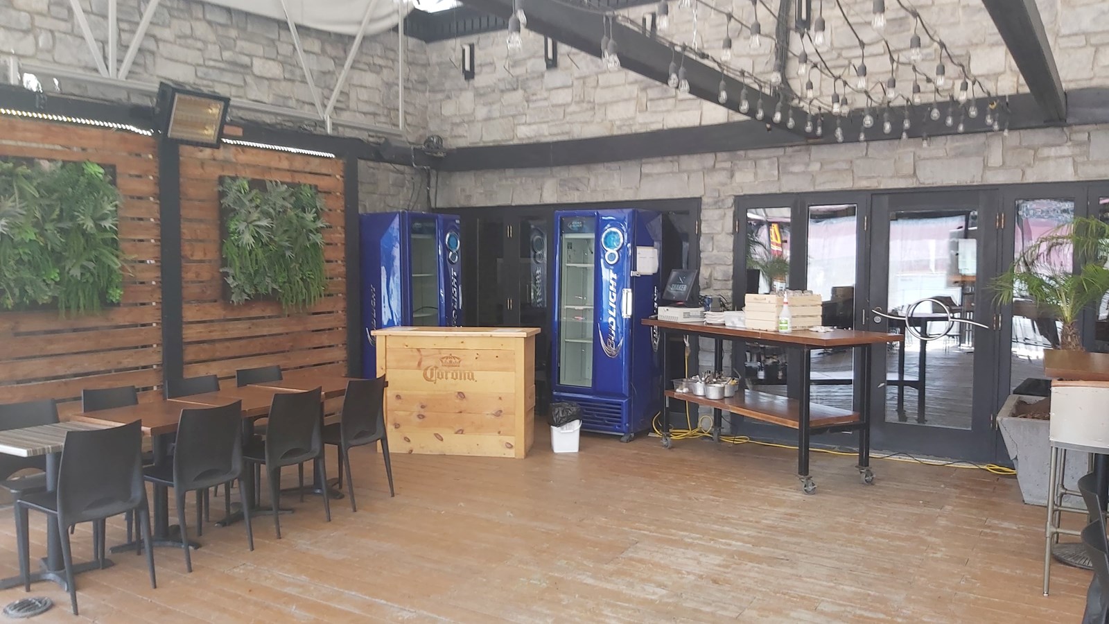 Une plus grande terrasse pour le Shaker de Saint-Georges