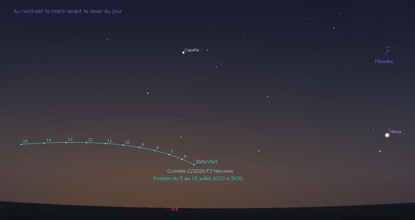 C'est le temps d'observer la comète NEOWISE