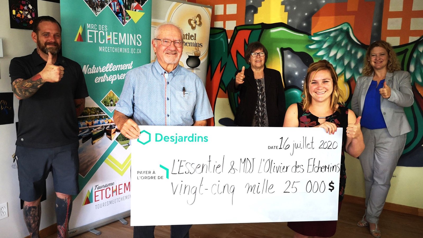 La campagne « Soyons malins, achetons Etchemins » surpasse son objectif