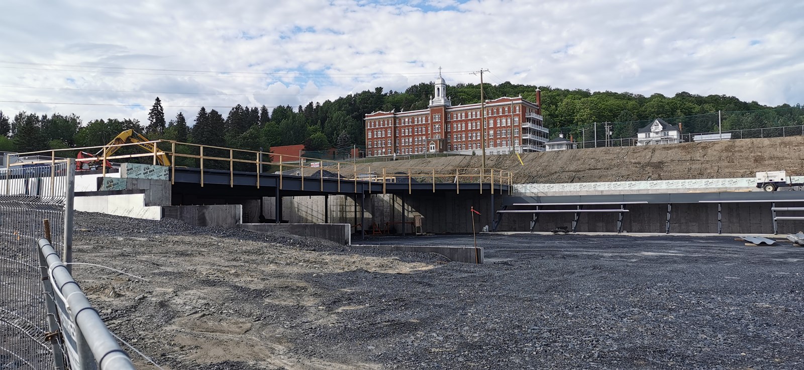 Nouvel aréna de Beauceville: les travaux progressent bien