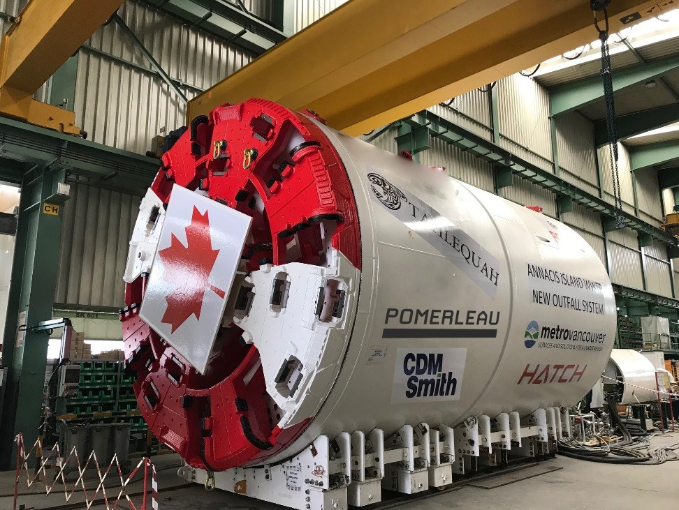 Pomerleau va creuser des tunnels dans la région de Vancouver