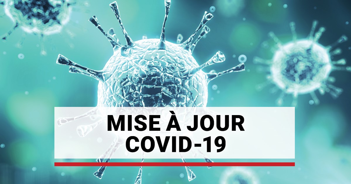 Un nouveau cas confirmé de COVID-19 en Chaudière-Appalaches