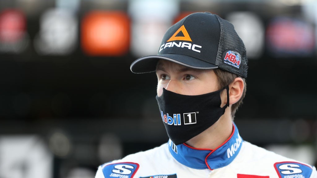 Raphaël Lessard en piste vendredi au Delaware