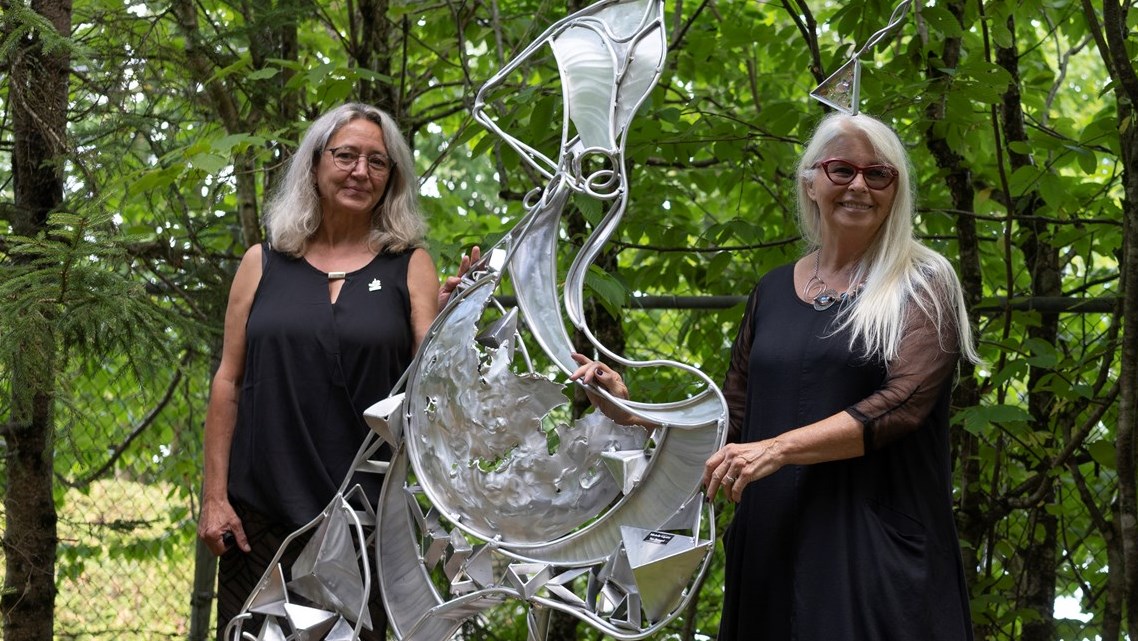 Michelle Giguère et Lise Bernard