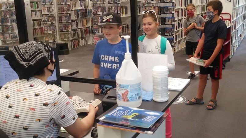 Des jeunes de Sainte-Marie ont relevé le défi Crock-livres cet été