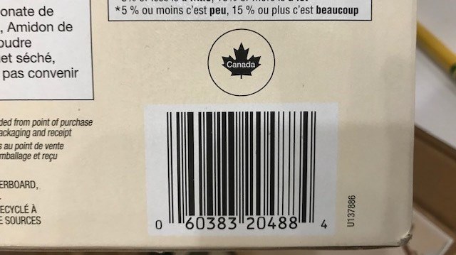 Présence possible de gluten dans des lanières de poulet sans gluten