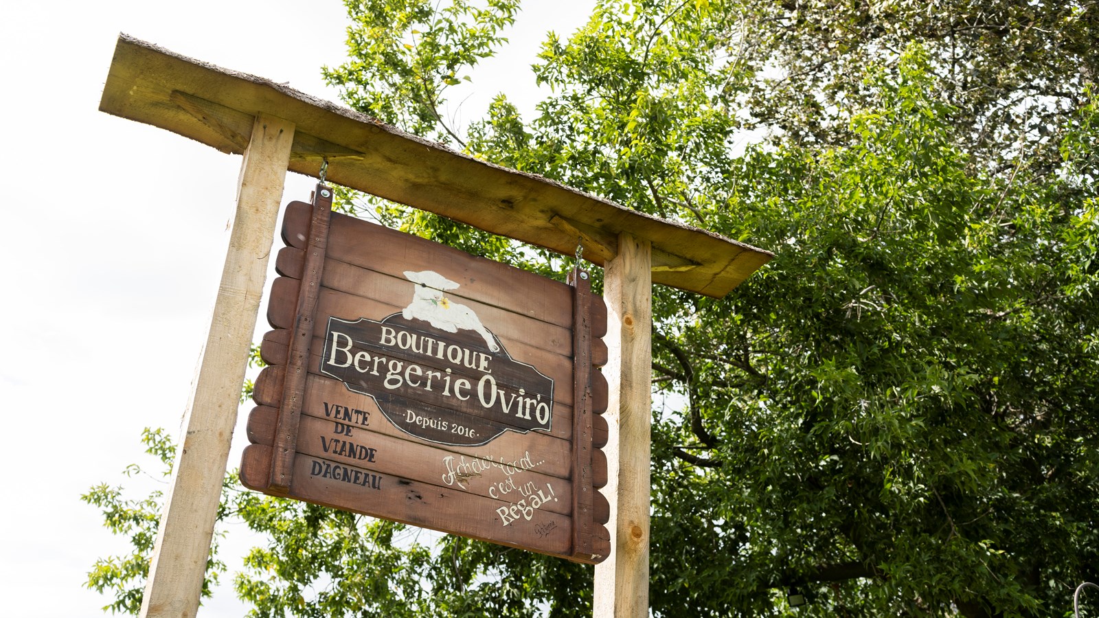 Visite guidée de la Bergerie O'viro avec sa jeune propriétaire, Véronique Boucher