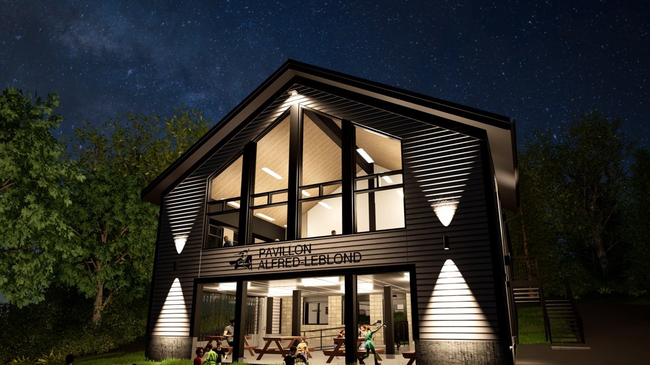Le pavillon Alfred-Leblond du parc des Sept-Chutes sera prêt en hiver 2021