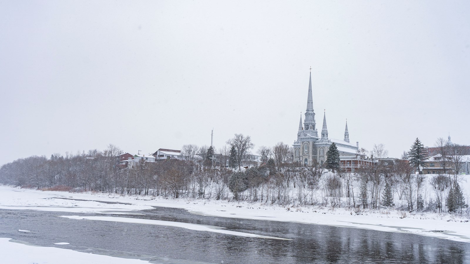 Saint-Georges à nouveau sous la neige
