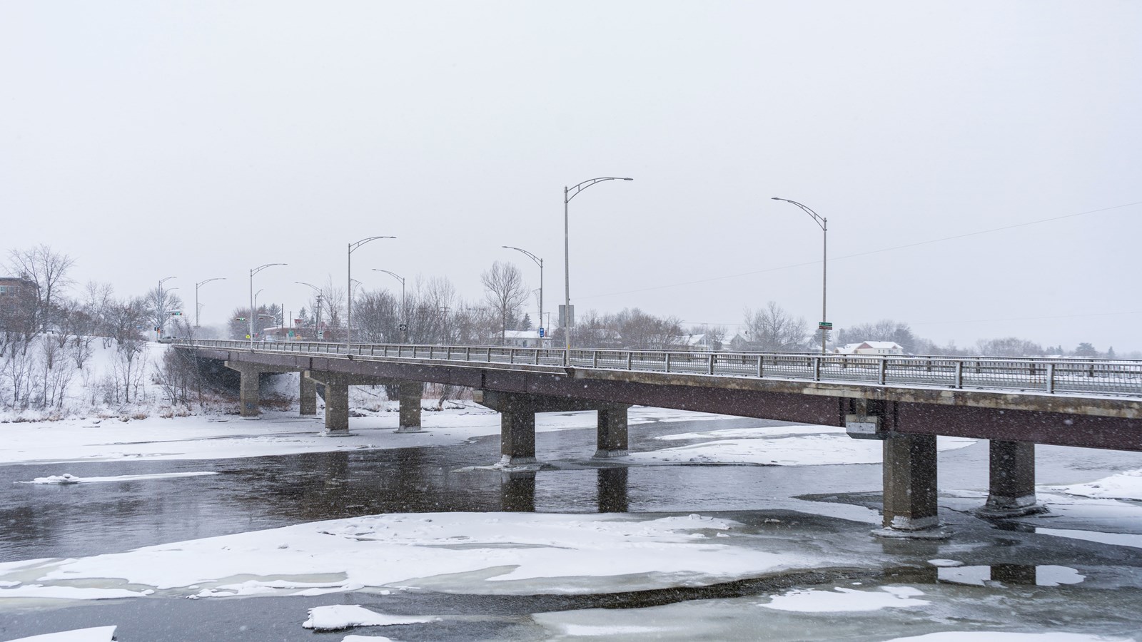 Saint-Georges à nouveau sous la neige