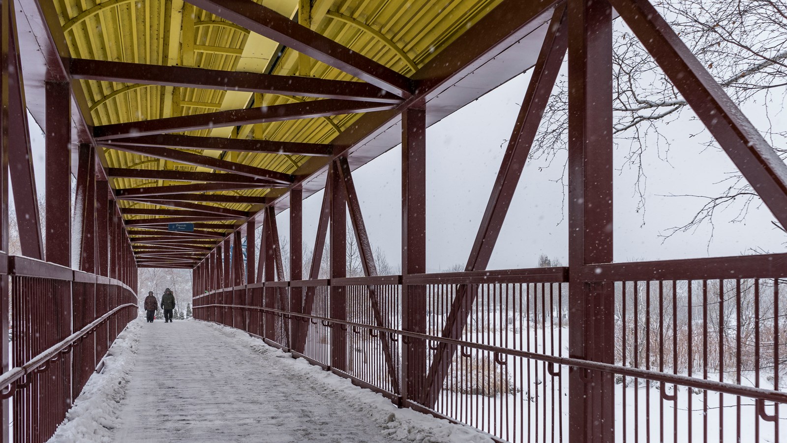 Saint-Georges à nouveau sous la neige