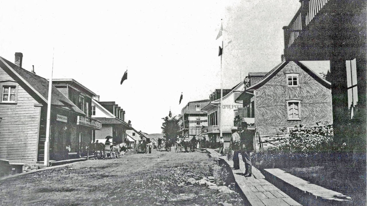 Le secteur de la 1re Avenue et de la 123e Rue il y a 100 ans