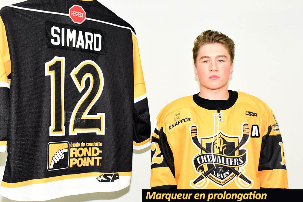 Eliott Simard, avec le 41e lancers des Chevaliers en prolongation, a joué les héros en marquant à 3:50.