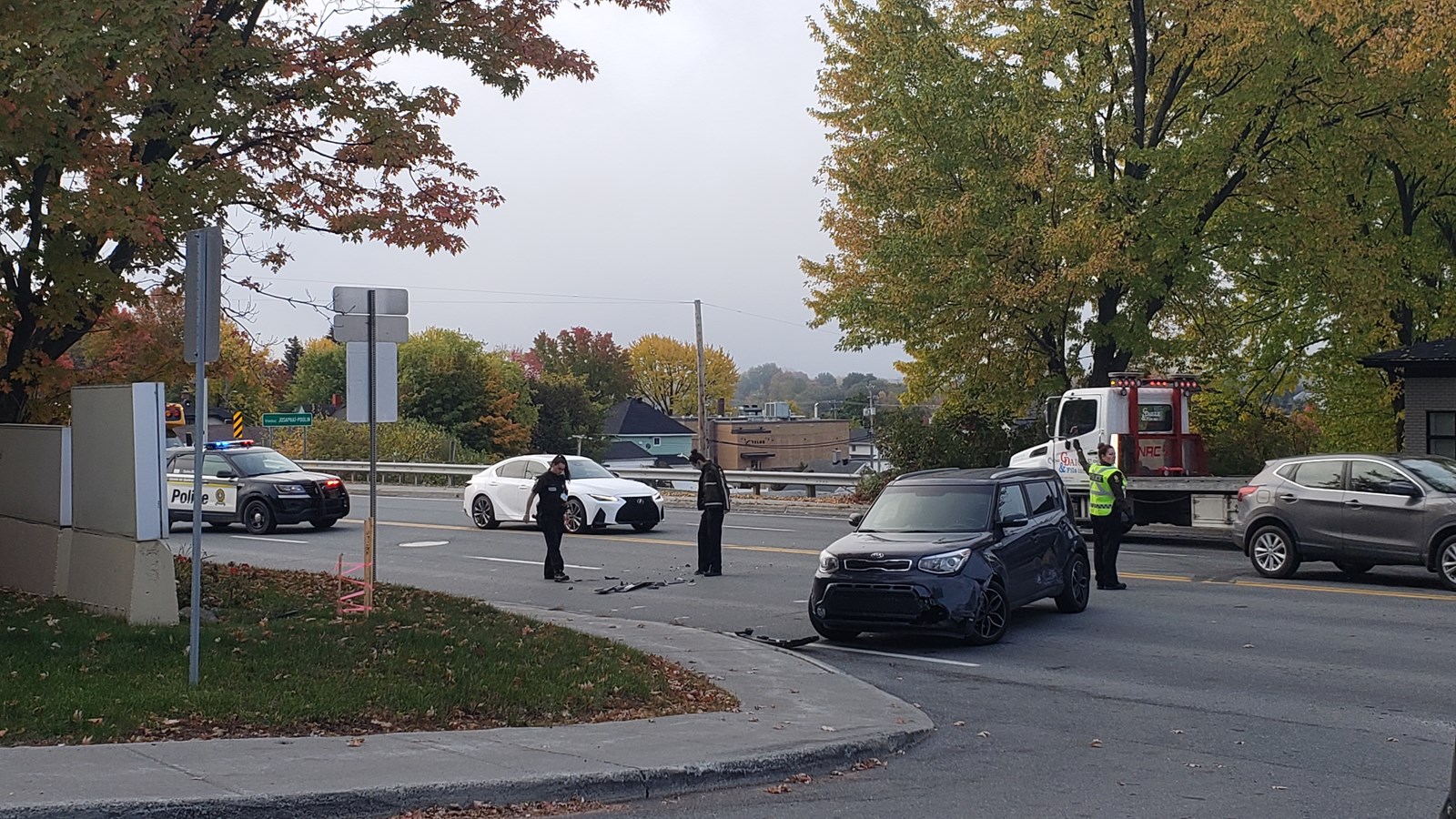 Collision à Saint-Georges