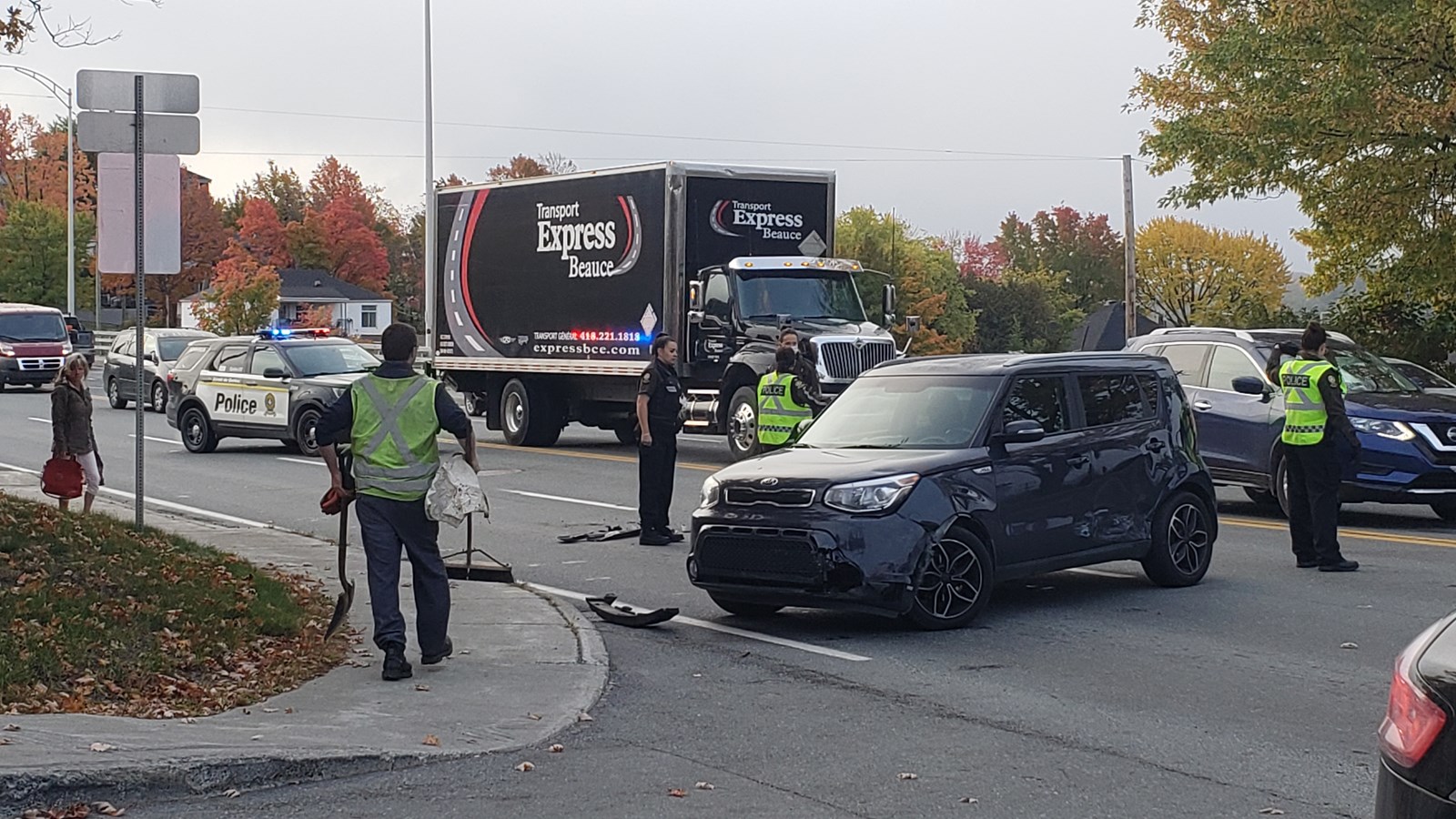 Collision à Saint-Georges
