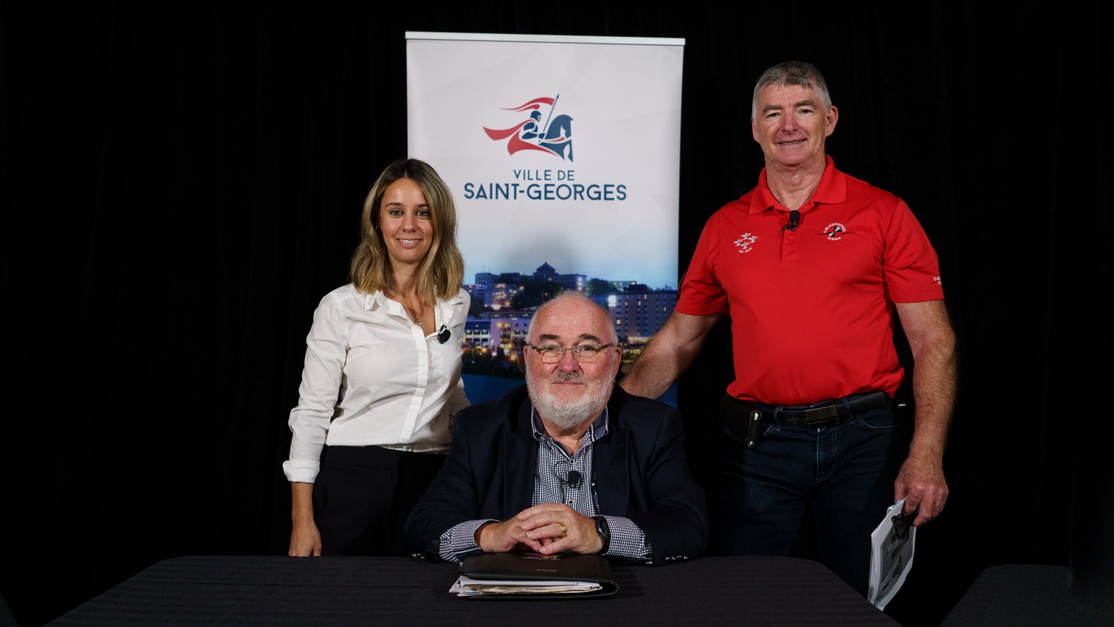 Anne Morin, Pier Dutil et Hugues Drouin