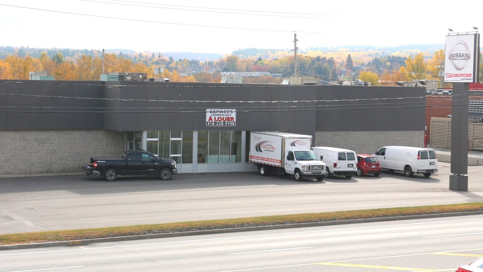 Le centre de vaccination de Saint-Georges déménage dans ce local du boulevard Lacroix.