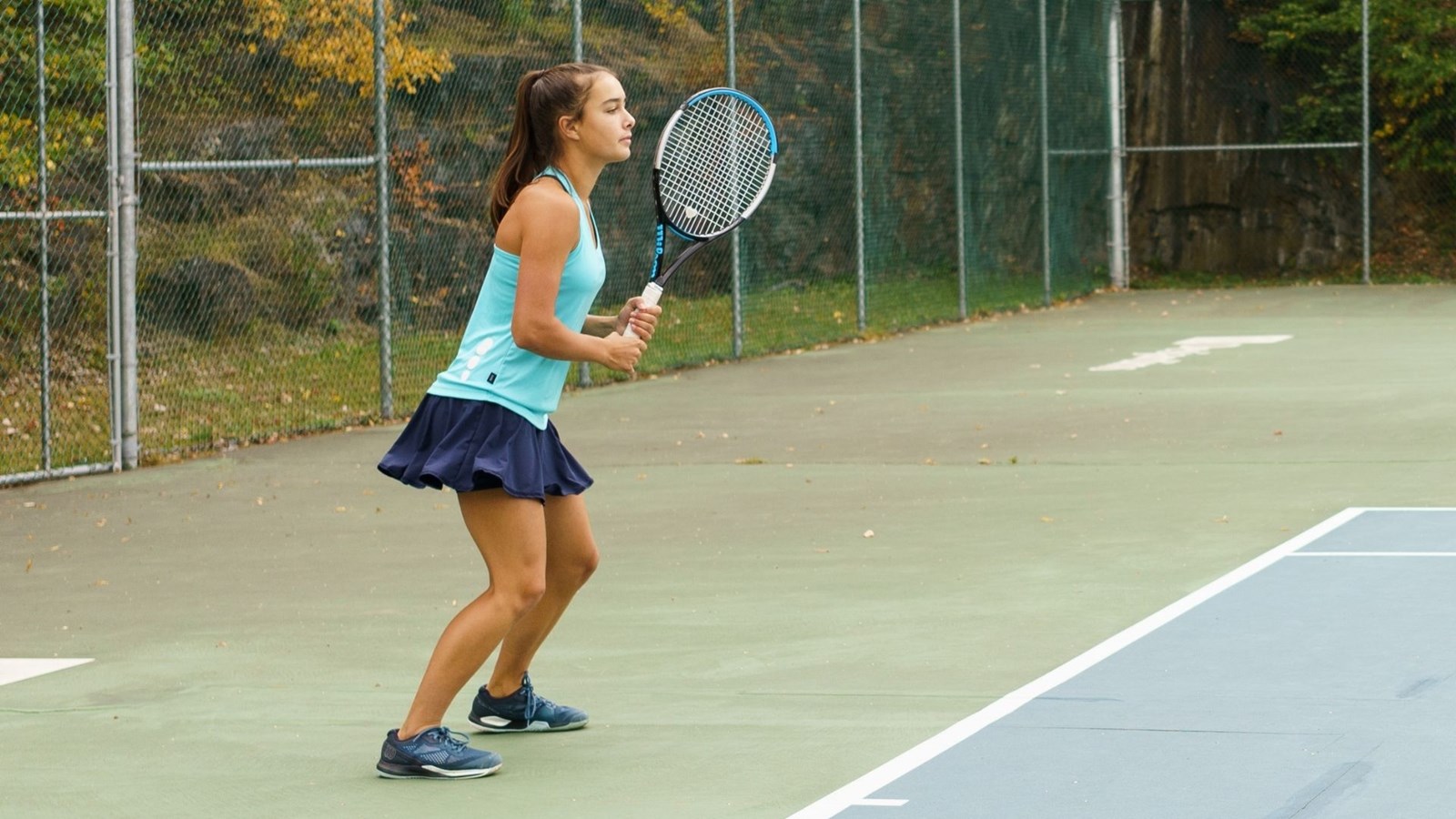 Alizée Poulin en entraînement à Beauceville