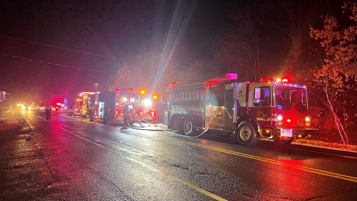 Feu de résidence à Saint-Georges