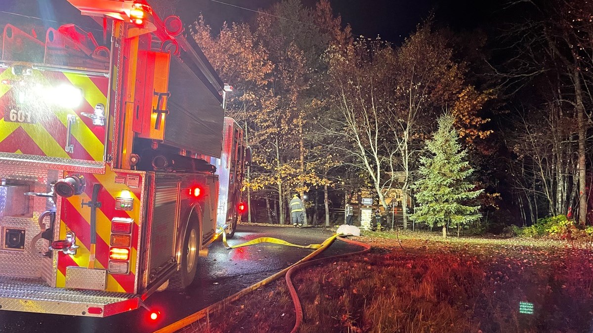 Feu de résidence à Saint-Georges