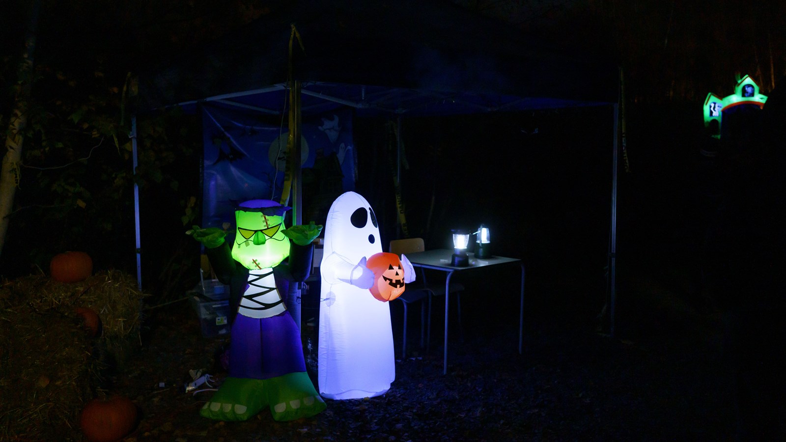 Quelque 9 000 personnes ont visité le sentier d'Halloween à Saint-Georges