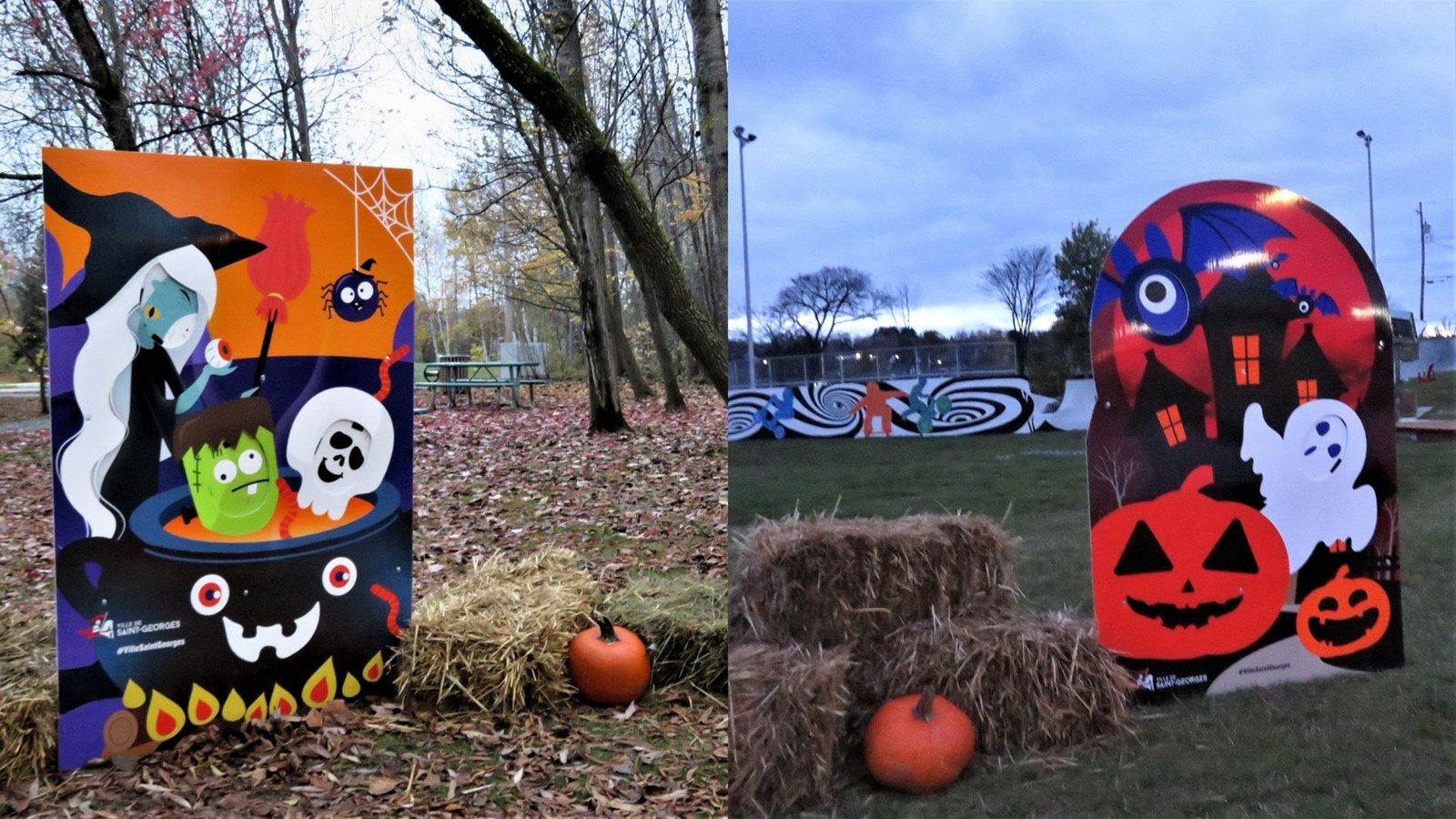 Quelque 9 000 personnes ont visité le sentier d'Halloween à Saint-Georges